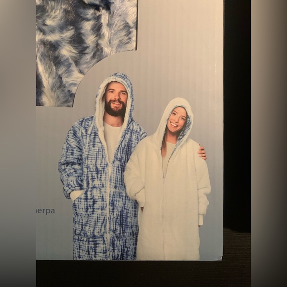 Sherpy by pür serenity zip-up wearable blanket (S/M) - Picture 2 of 4